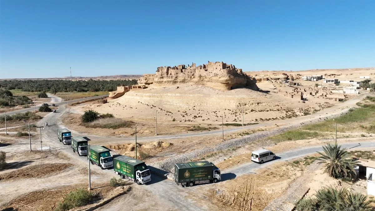 بيت الزكاة والصدقات يطلق قافلة مساعدات كبرى بمحافظة مطروح