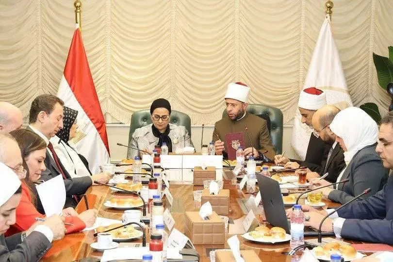 وزير الأوقاف ورئيس المجلس القومي للمرأة يبحثان تعزيز التعاون المشترك